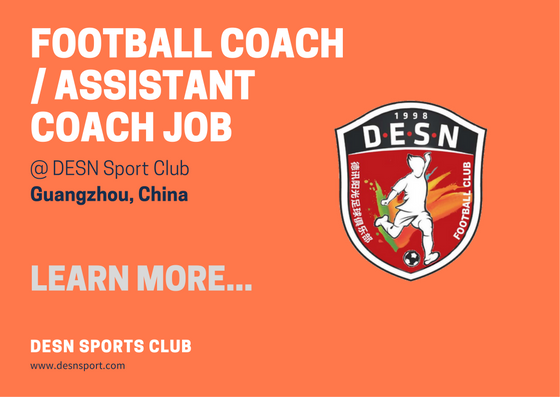 DESN Sport Club is looking for a Football Coach / Assistant Coach